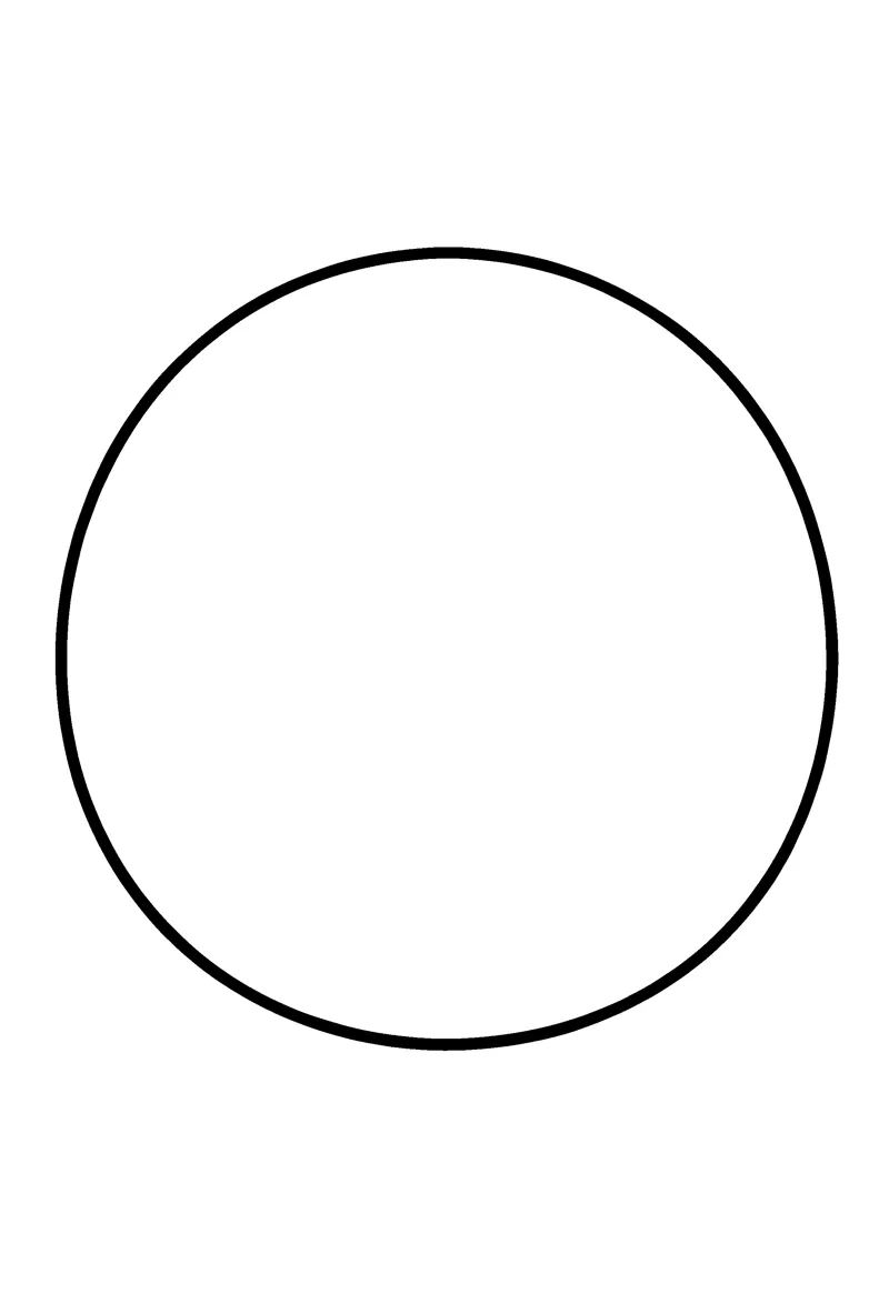 Shapes in Everyday Objects Coloring Pages coloring page preview